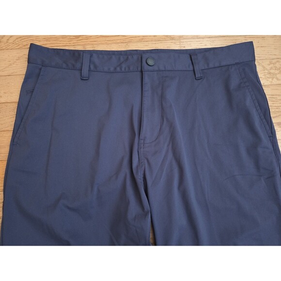 Rhone Commuter Pants Men's 35x30 Navy Blue Performance Stretch Chino COM-171 - Picture 2 of 8